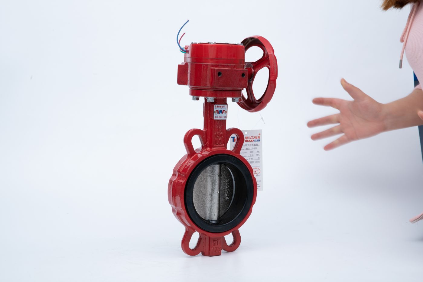 宿迁沟槽信号对夹蝶阀