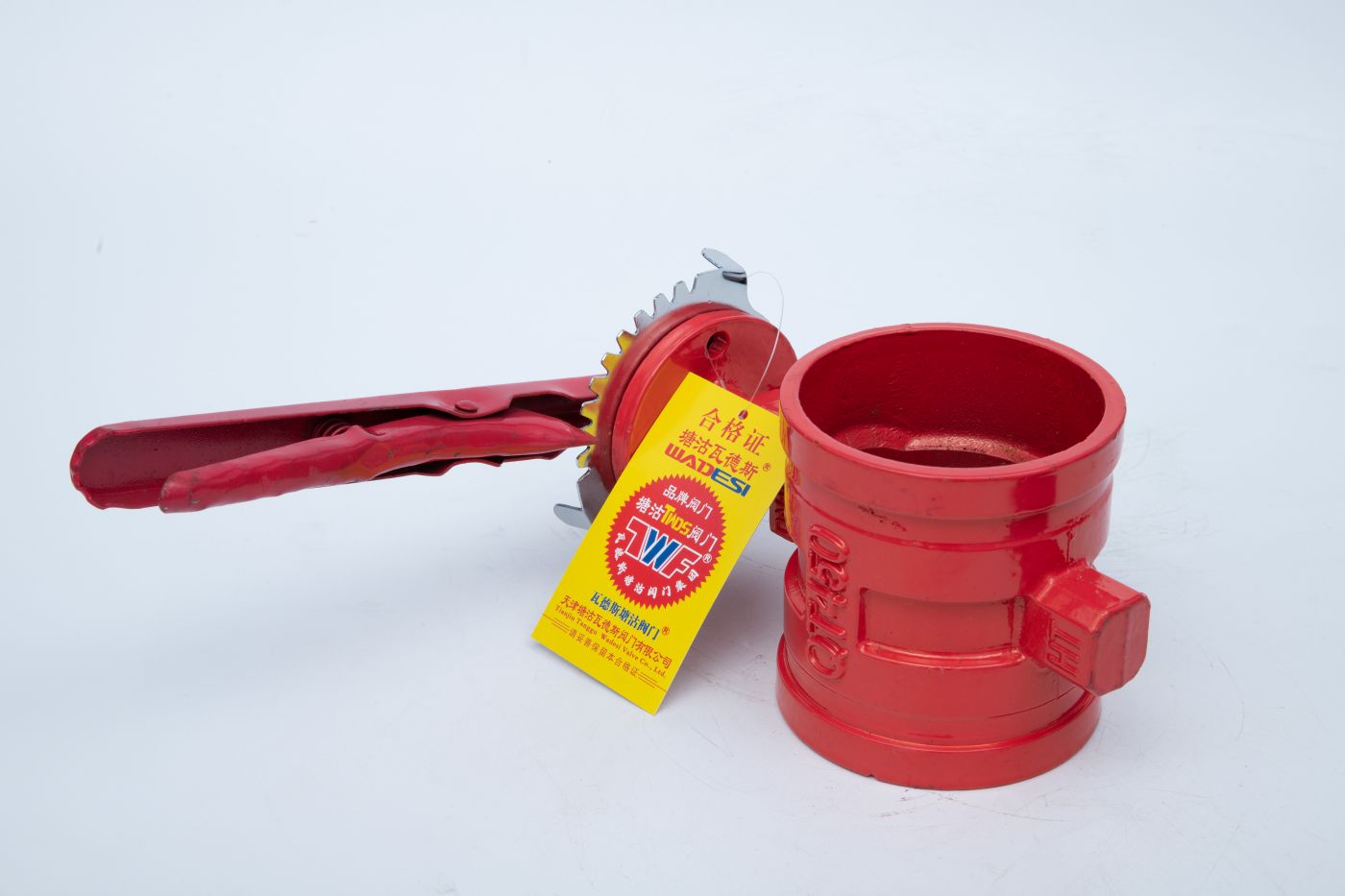 手柄沟槽蝶阀价格